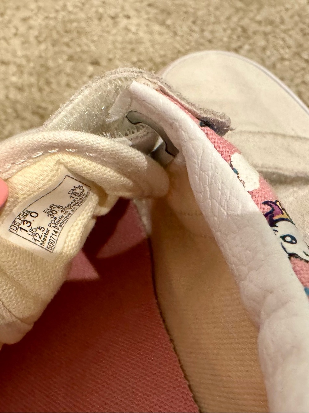 Vans Girls Tennis Shoes - Picture 6 of 6